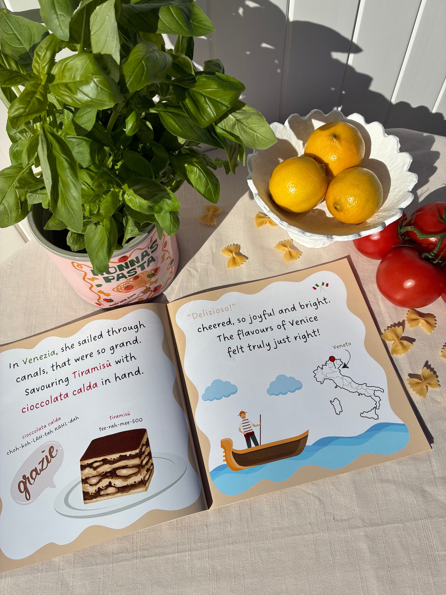 A Tasty Trip Through Italy (For Girls)