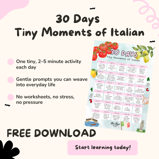30 Tiny Moments of Italian – Free Download